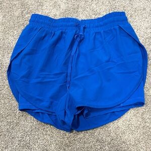 BuffBunny Vibrant Blue Athletic Shorts